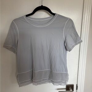 Elegant Gray Women's Top